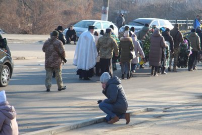 В Охтирці попрощались із військовим Петром Шабановим В Охтирці попрощались із військовим Петром Шабановим
