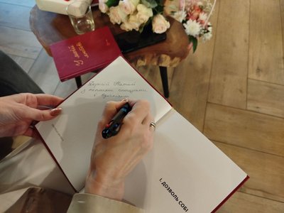 Ольга Петришин, презентація книжки, "У моїй любові", книжка, Тернопіль, травень 2025