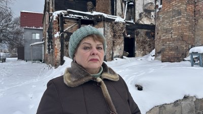 Валентина Уточкіна під час удару РФ по будинку втратила сина Валентина Уточкіна під час удару РФ по будинку втратила сина