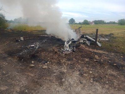 Під Житомиром впали два літаки Під Житомиром впали два літаки