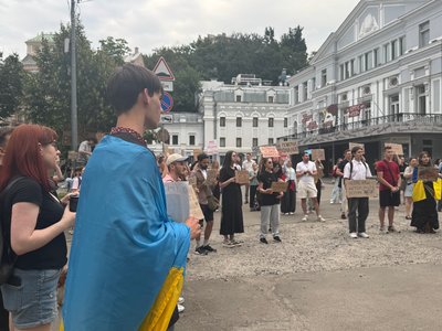 В Україні тривають протести проти відставки Федорова. День шостий В Україні тривають протести проти відставки Федорова. День шостий