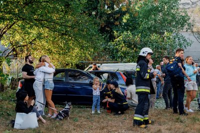 Наслідки обстрілу Львова 4 вересня: фоторепортаж Наслідки обстрілу Львова 4 вересня: фоторепортаж