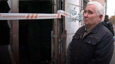 Приміщення колишнього музучилища після пожежі, 11 листопада 2024