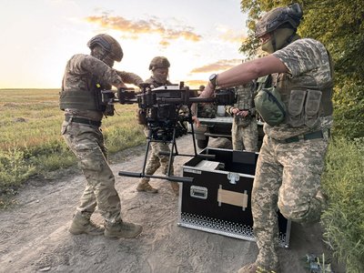 Підрозділ дистанційного мінування на завданні Підрозділ дистанційного мінування на завданні