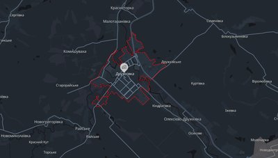 Місто Дружківка Донецької області на мапі аналітичного проєкту DeepState 14 липня 2026 року Місто Дружківка Донецької області на мапі аналітичного проєкту DeepState 14 липня 2026 року