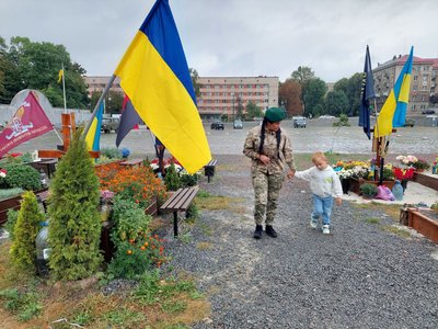 Львів'янка Юлія Матис після загибелі чоловіка долучилася до лав прикордонників Львів'янка Юлія Матис після загибелі чоловіка долучилася до лав прикордонників