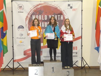 Закарпатка Катерина Мойсей стала чемпіонкою світу з шашок-100 Закарпатка Катерина Мойсей стала чемпіонкою світу з шашок-100