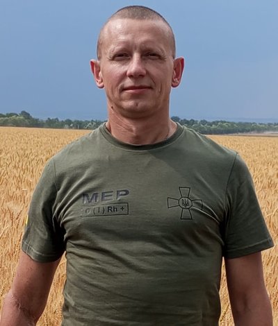 Роман Ванжула, ветеран, позивний Мер Роман Ванжула, ветеран, позивний Мер