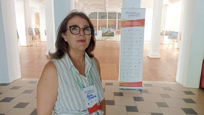 фінал всеукраїнського дебатного турніру серед школярів, керівниця проєкту, голова німецької громадської організації "kul’tura e.V" Ольга Пішель фінал всеукраїнського дебатного турніру серед школярів, керівниця проєкту, голова німецької громадської організації "kul’tura e.V" Ольга Пішель