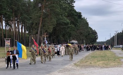Прощання з молодшим сержантом Максимом Тушевським з Хмельниччини Прощання з молодшим сержантом Максимом Тушевським з Хмельниччини