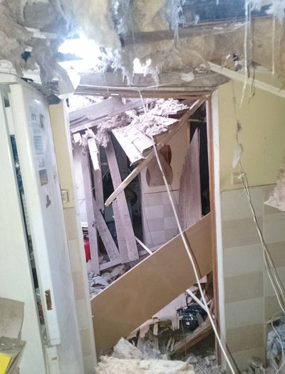 Наслідки удару по Калиновому Наслідки удару по Калиновому