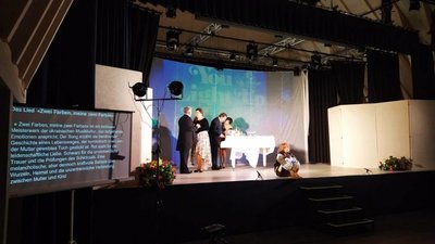 Вінницький театр Садовського презентував виставу "KVITKA" у Швейцарії Вінницький театр Садовського презентував виставу "KVITKA" у Швейцарії