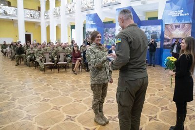 День Збройних сил України: Кличко нагородив медалями майже сотню військових День Збройних сил України: Кличко нагородив медалями майже сотню військових