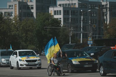 У Харкові відбувся автопробіг до Дня пам'яті загиблих захисників і захисниць, 29 серпня 2025 року У Харкові відбувся автопробіг до Дня пам'яті загиблих захисників і захисниць, 29 серпня 2025 року