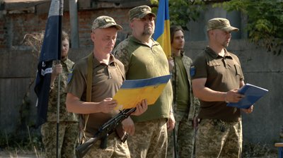 У Черкасах 18 новобранців ДФТГ склали присягу У Черкасах 18 новобранців ДФТГ склали присягу