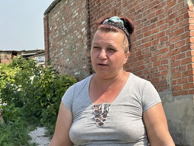 люди деокупація життя без електропостачання Богородичне жителька Богородичного Ольга Донецька область травень 2024 рік люди деокупація життя без електропостачання Богородичне жителька Богородичного Ольга Донецька область травень 2024 рік