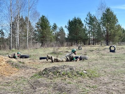 У тренувальному таборі 46 окремої аеромобільної бригади ДШВ відбувся інтенсив для цивільних У тренувальному таборі 46 окремої аеромобільної бригади ДШВ відбувся інтенсив для цивільних