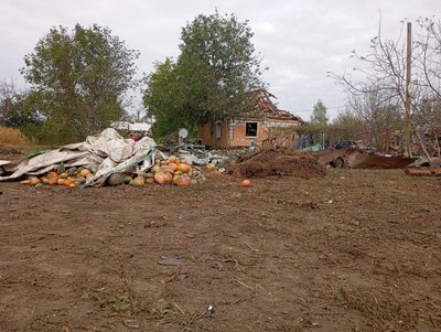 "Садок був – викосило, нема". Наслідки обстрілу села Гудими на Сумщині "Садок був – викосило, нема". Наслідки обстрілу села Гудими на Сумщині