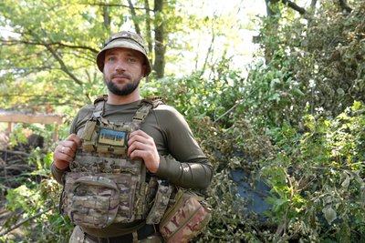 Командир бойової машини ППО 57-ї ОМПБр Олександр Командир бойової машини ППО 57-ї ОМПБр Олександр