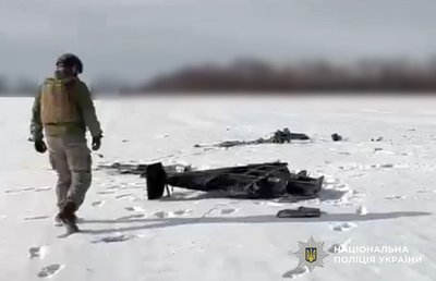 На Полтавщині знешкодили оснащений протитанковими мінами російський БпЛА На Полтавщині знешкодили оснащений протитанковими мінами російський БпЛА
