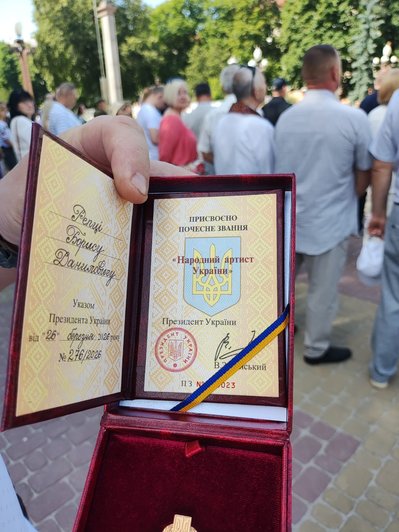 Борис Репка, директор-художній керівник Тернопільського академічного українського драматичного театру ім. Тараса Шевченка, День Конституції України, Тернопіль, 28 червня 2026 року