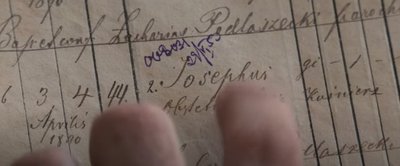 метрична книга, латина метрична книга, латина