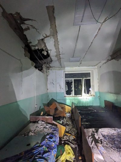 "Шахеди" атакували лікарню у Золочеві "Шахеди" атакували лікарню у Золочеві