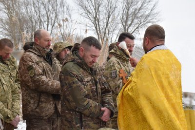 105 окрема бригада територіальної оборони, Водохреща, бійці