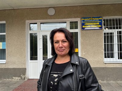 Інна Мельник, пацієнтка, лікарня Інна Мельник, пацієнтка, лікарня
