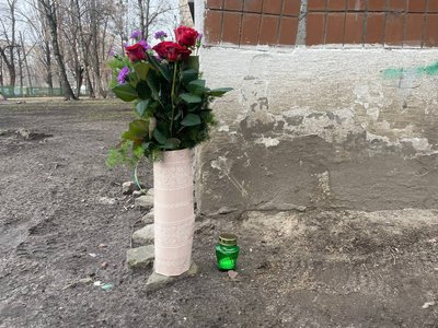 У Святошинському районі Києва вшанували пам'ять Махова У Святошинському районі Києва вшанували пам'ять Махова