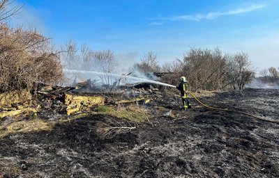 За добу на Черкащині зафіксували 35 пожеж сухостою