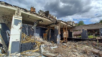 Піцерія RІА Краматорськ місце ракетного удару через два роки червень 2025 рік Піцерія RІА Краматорськ місце ракетного удару через два роки червень 2025 рік