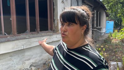 Наслідки обстрілу армія РФ вісім ракет С-300 руйнування жителька Добропілля Наталія Добропілля Донецька область 11 вересня 2024 рік Наслідки обстрілу армія РФ вісім ракет С-300 руйнування жителька Добропілля Наталія Добропілля Донецька область 11 вересня 2024 рік