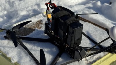 Дрон перед вилітом Донецька область 26 січня 2026 рік Дрон перед вилітом Донецька область 26 січня 2026 рік