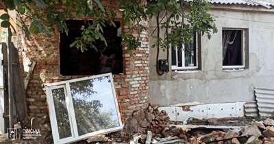 Російські війська вдарили по Путивльській громаді: пошкоджені будинки Російські війська вдарили по Путивльській громаді: пошкоджені будинки