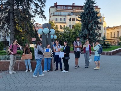 Протест, НАБУ, САП, Івано-Франківськ Протест, НАБУ, САП, Івано-Франківськ