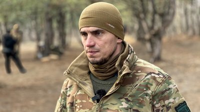 Підрозділ колишніх ув'язнених "Алькатрас" 93 ОМБр тренування навчання командир спецбатальйону "Алькатрас" "Валідол" Донецька область