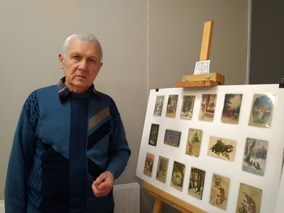 Ретро-листівки збирає місцевий колекціонер Юрій Тютюшкін Ретро-листівки збирає місцевий колекціонер Юрій Тютюшкін