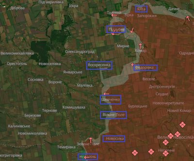 Штурми на кордоні із Дніпропетровщиною Штурми на кордоні із Дніпропетровщиною