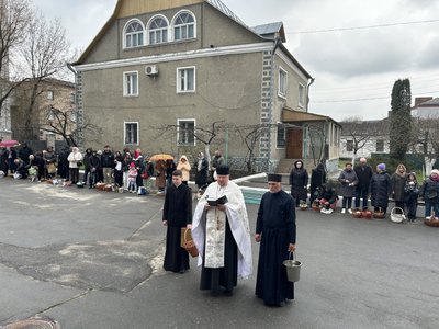Прихожани храму заслухали молитву, 11 квітня 2026 року, Хмельницький Прихожани храму заслухали молитву, 11 квітня 2026 року, Хмельницький