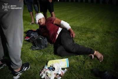 На Одещині реактивний дрон пошкодив відділення логістичної компанії: є поранені На Одещині реактивний дрон пошкодив відділення логістичної компанії: є поранені