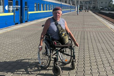 До Одеси приїхав волонтер "дядя Гриша", щоб зібрати гроші для ЗСУ До Одеси приїхав волонтер "дядя Гриша", щоб зібрати гроші для ЗСУ