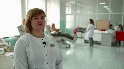 Віра Монастирська, донорський центр
