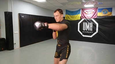 Богдан Волошин, тренувальний зал Богдан Волошин, тренувальний зал