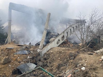 Наслідки обстрілів Донеччини 24 березня. Фото: Telegram / Павло Кириленко Наслідки обстрілів Донеччини 24 березня. Фото: Telegram / Павло Кириленко