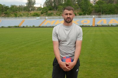 Ексгравець МФК "Миколаїв" Віктор Берко, червень 2025 року Ексгравець МФК "Миколаїв" Віктор Берко, червень 2025 року