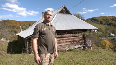 Староста села Бабин Володимир Гелетюк воює на Донеччині Староста села Бабин Володимир Гелетюк воює на Донеччині