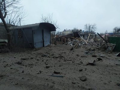 Наслідки обстрілів Донеччини 27 січня. Фото: Telegram / Павло Кириленко Наслідки обстрілів Донеччини 27 січня. Фото: Telegram / Павло Кириленко