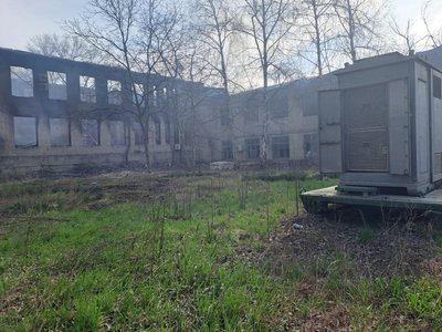 Наслідки обстрілів Донеччини 10 квітня. Фото: Telegram/Павло Кириленко