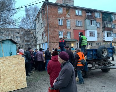 "Це був просто жах": у Глухові люди оговтуються після російської атаки "Це був просто жах": у Глухові люди оговтуються після російської атаки